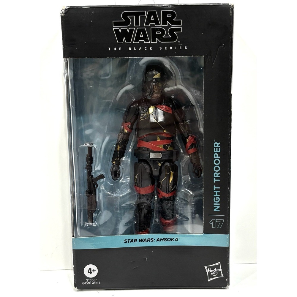 Star Wars The Black Series Night Trooper #17 Ahsoka 6" Action Figure Hasbro NIB